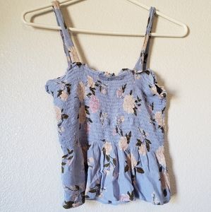 Floral crop top